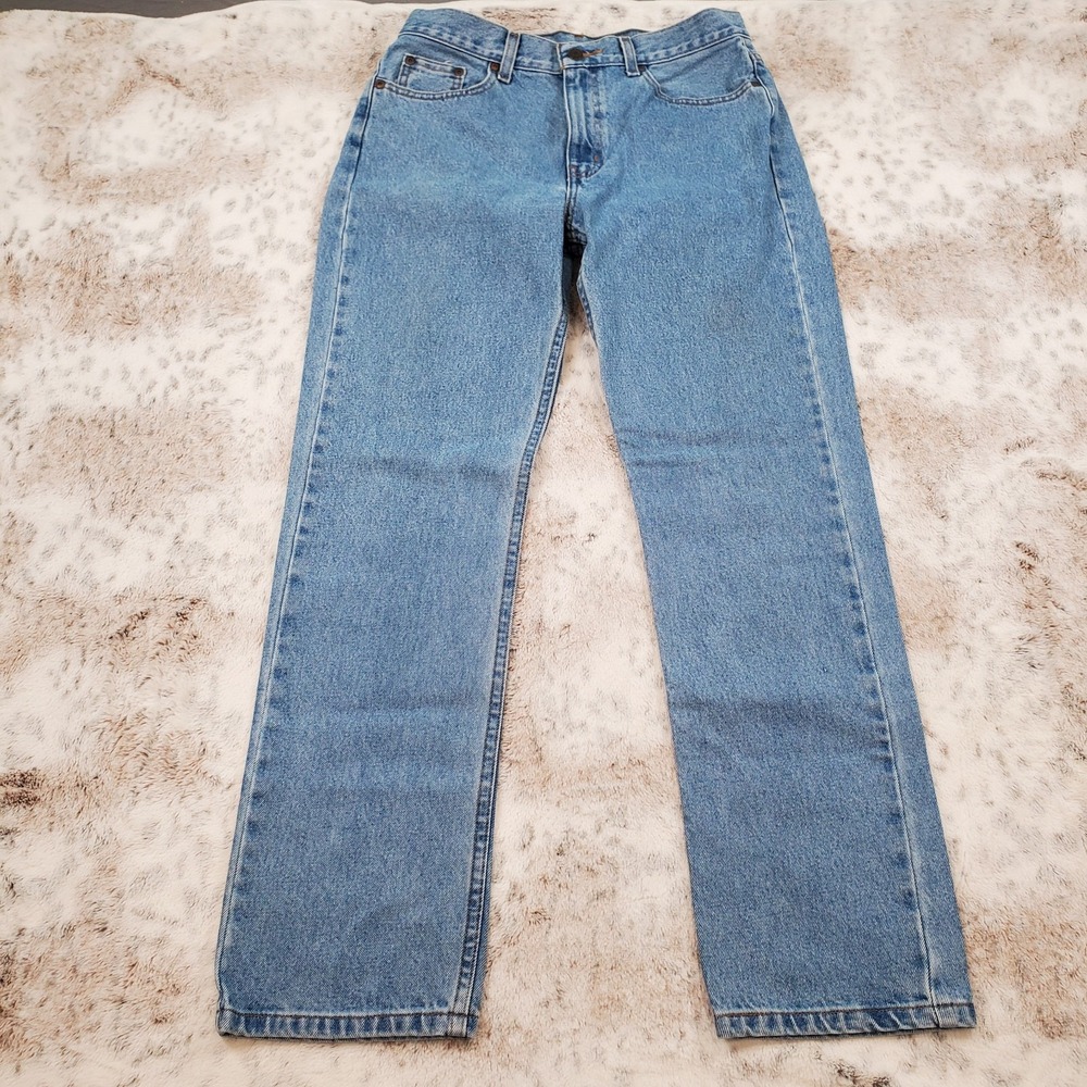 Vintage‎ Faded Glory Mens Jeans Regular Fit Straight 30x30 Workwear Medium Wash